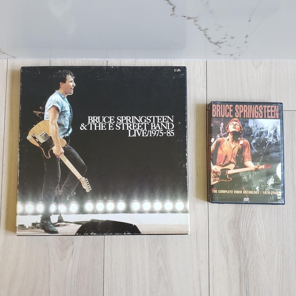 Vintage Bruce Springsteen E Street Band Live 1975-85 5 LP Vinyl Box Set Columbia